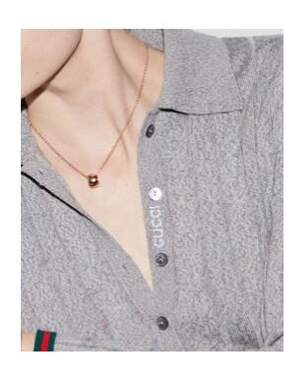 Gucci Multicolor Icon 18K Gg Necklace