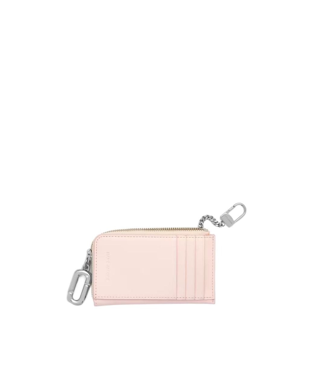 Marc Jacobs Pink Top Zip Multi Wallet