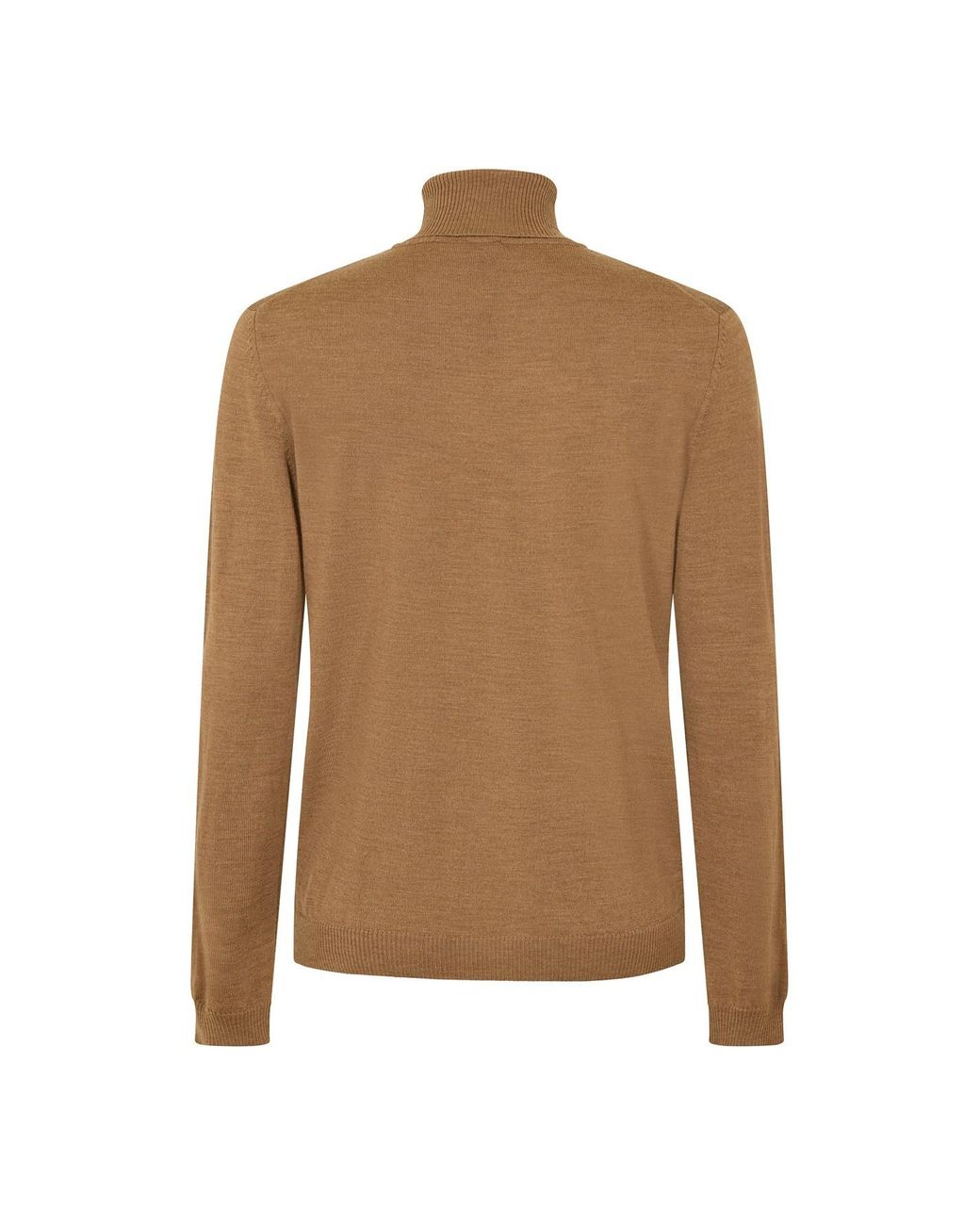 Boss Brown Baldebert E Turtle Neck Jumper for men