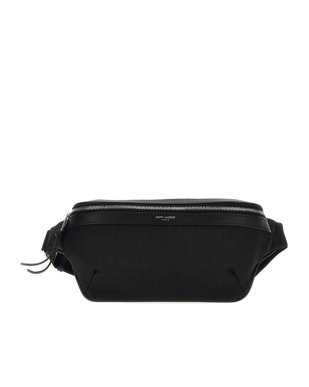 Saint Laurent Black Classic Zip-Up Crossbody Bag for men