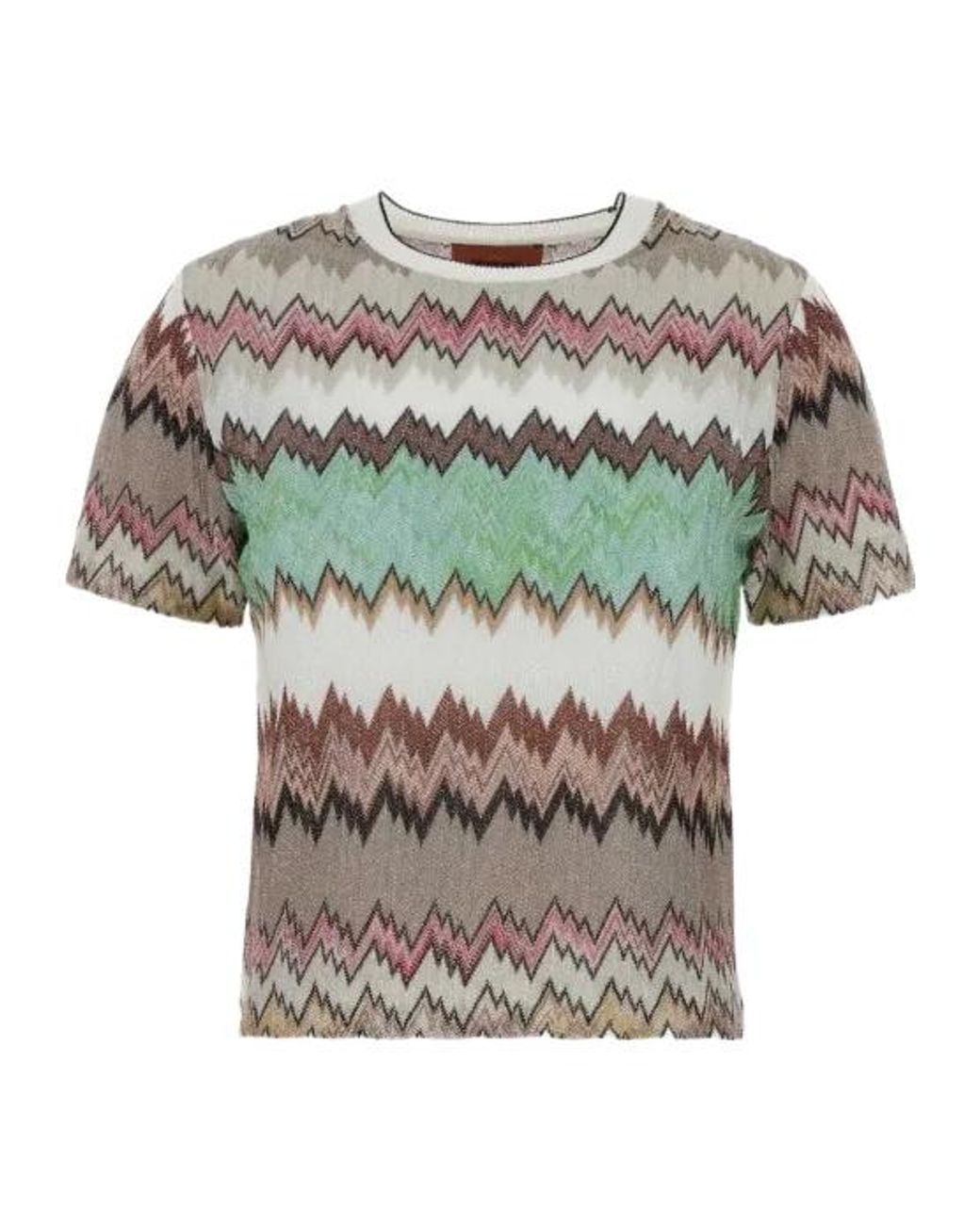Missoni Gray Short-Sleeve T-Shirt
