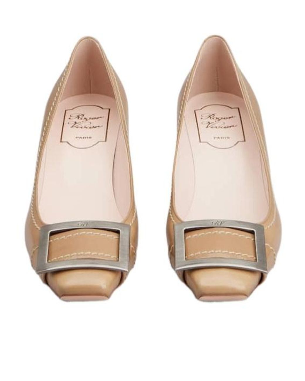 Roger Vivier Brown Trompette Pumps