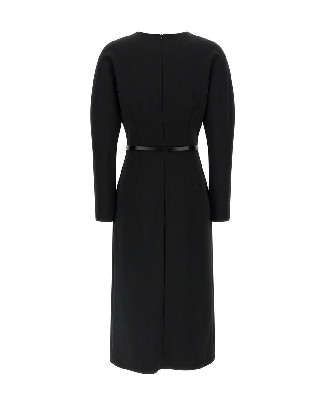 P.A.R.O.S.H. Black Long-Sleeved Dress