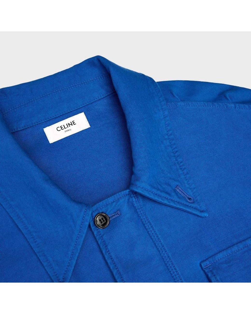 Céline Blue Parka for men