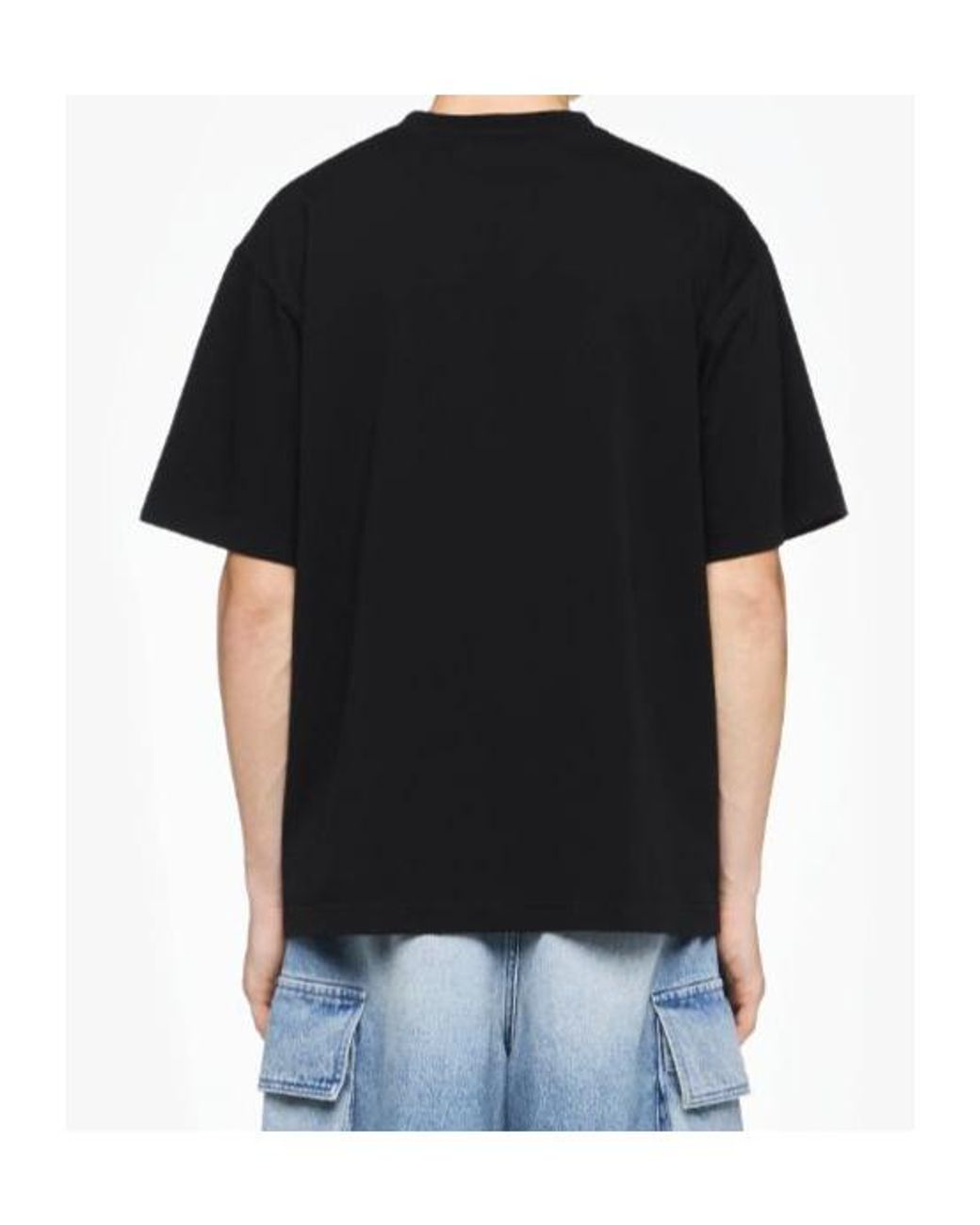 J.W. Anderson Black Diorama Printed T-Shirt for men
