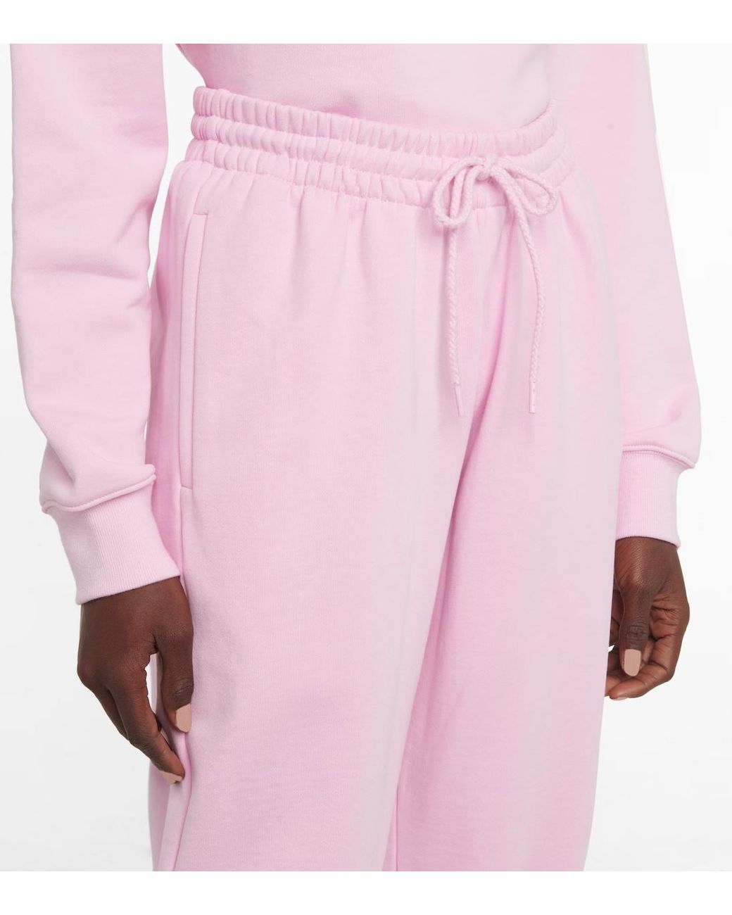 Wardrobe NYC Pink Cotton Sweatpants