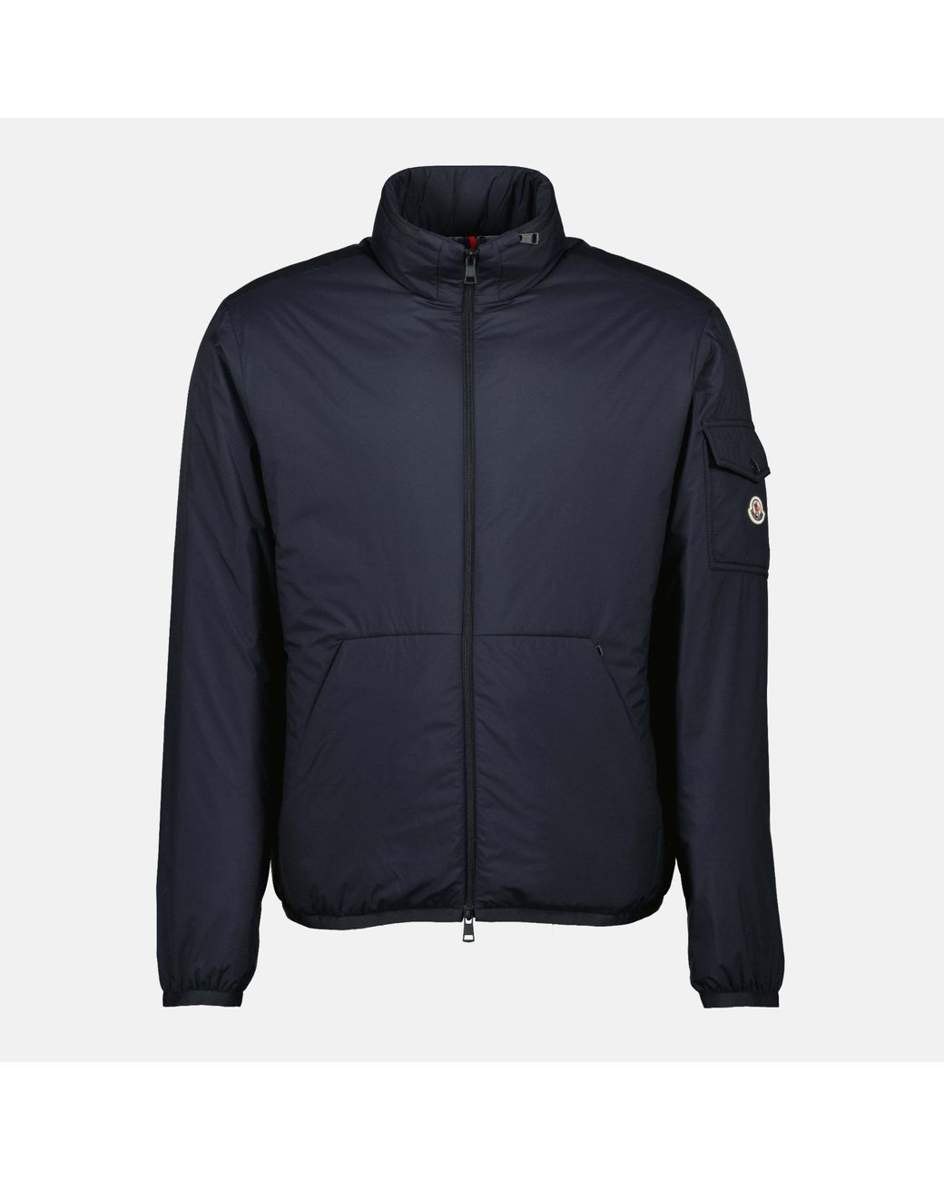 Moncler Blue Breezes Zip-Up Jacket for men