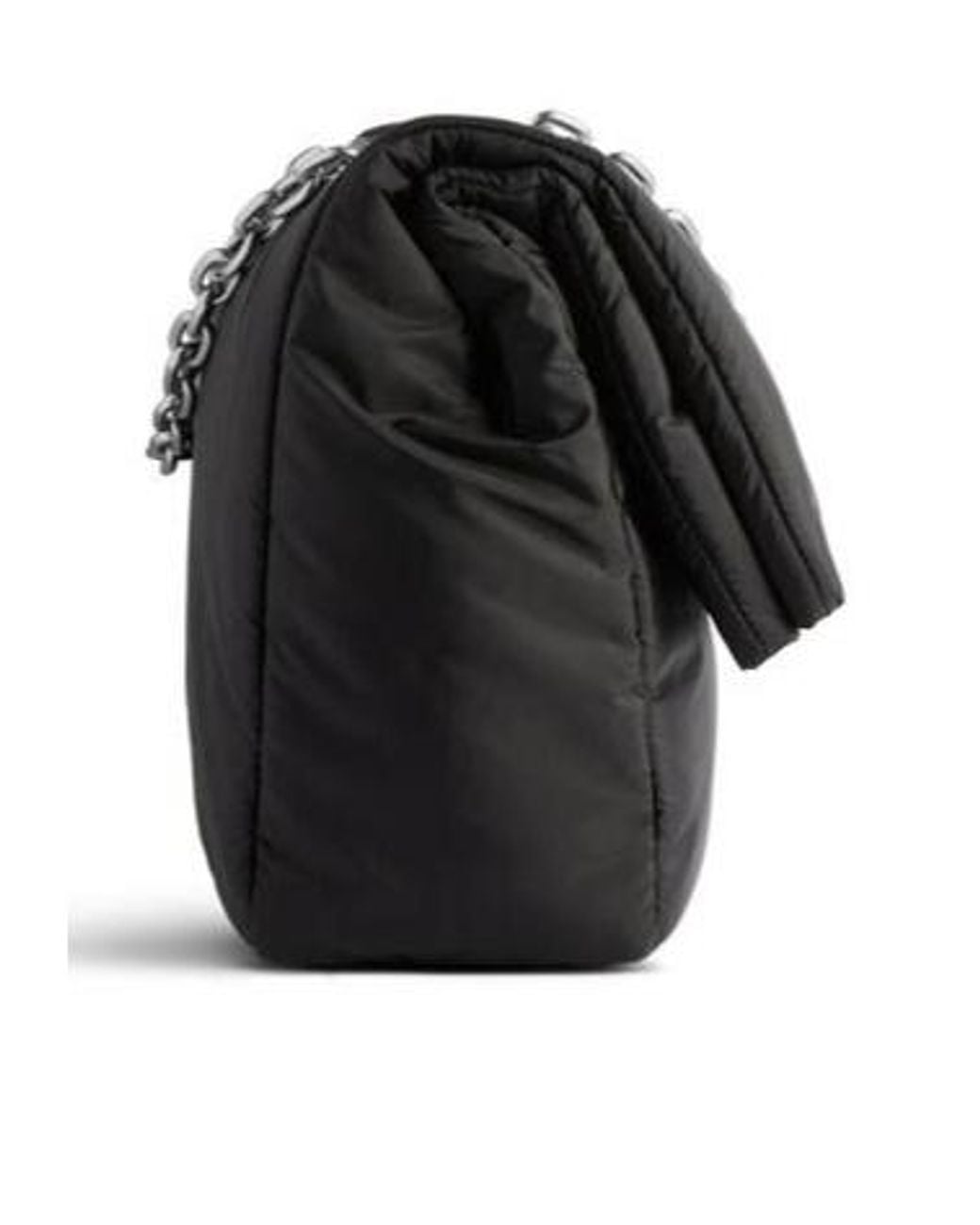 Balenciaga Black Monaco Chain Medium Shoulder Bag