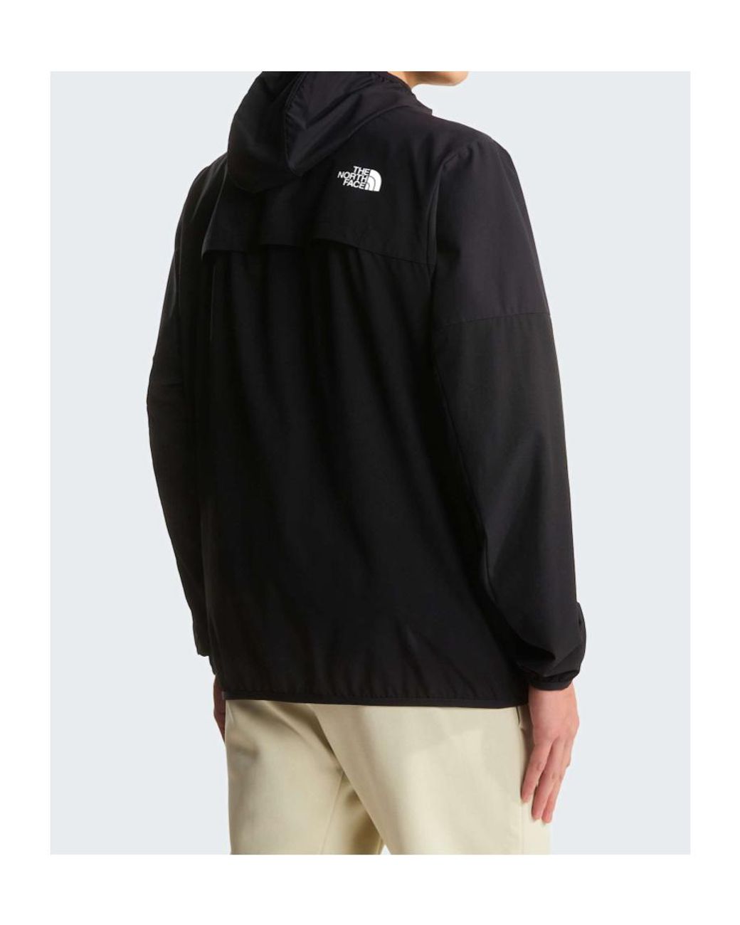 The North Face Black Logo Detail Hooded Jacket for men