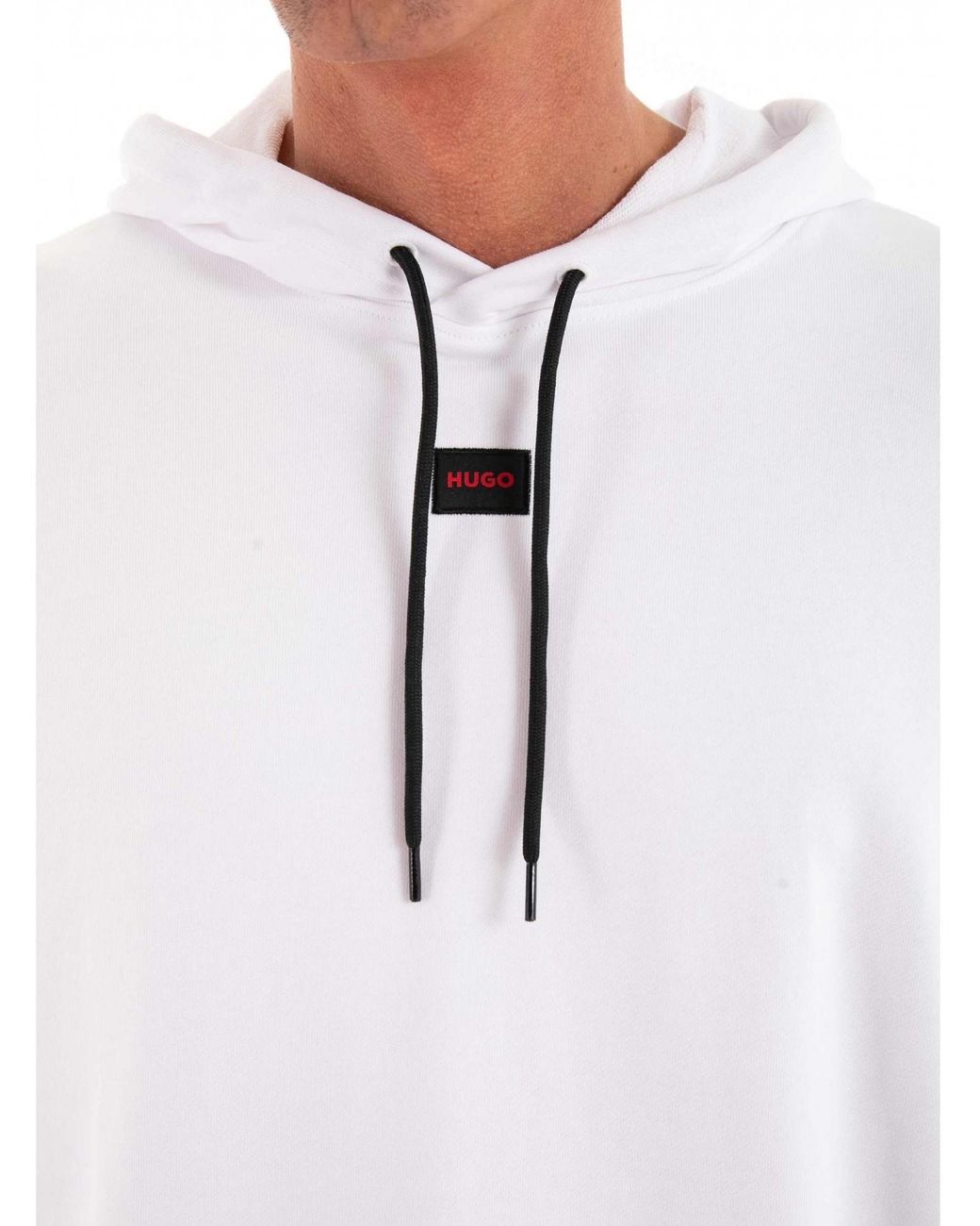 Boss White Short-Sleeved Sweater for men