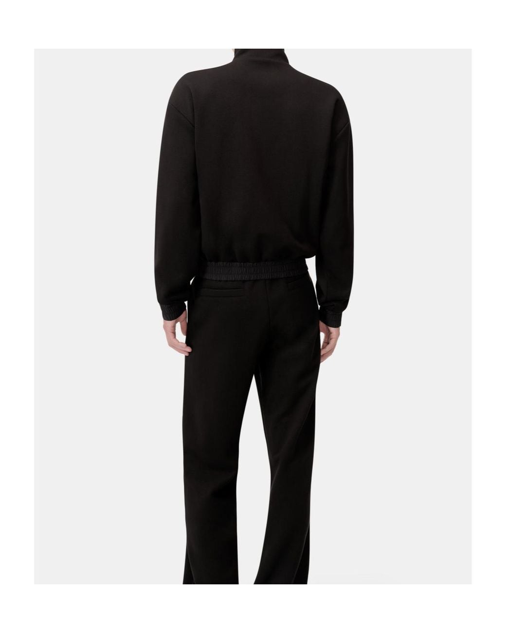Amiri Black Lounge Track Jacket for men