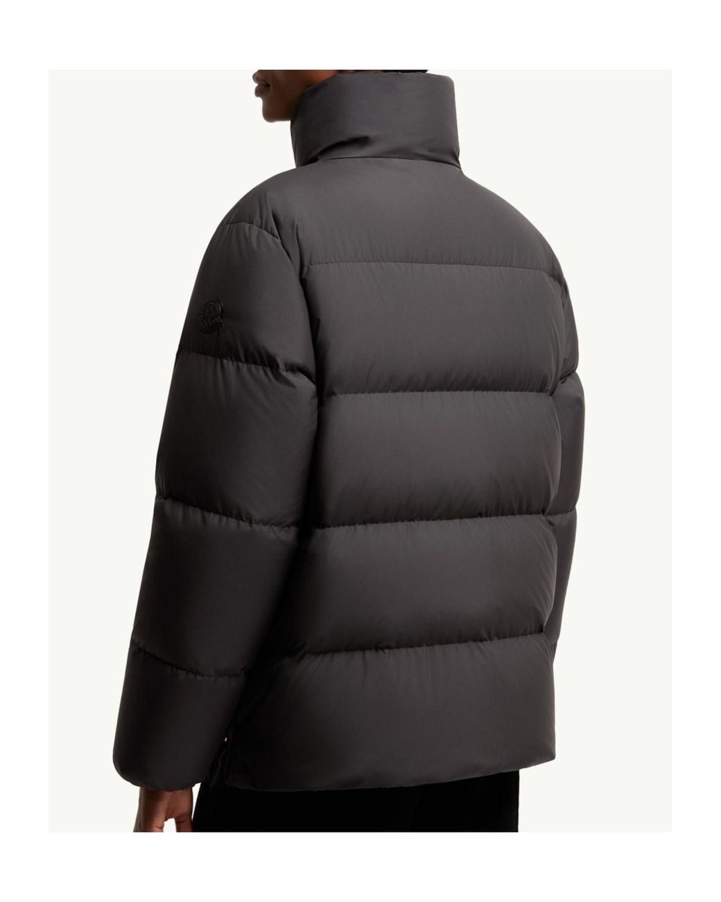 Moncler Black Vivantesse Short Down Jacket