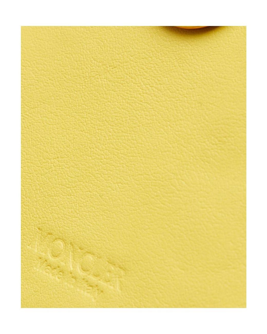 Moncler Yellow Jacket-Shaped Key Ring for men