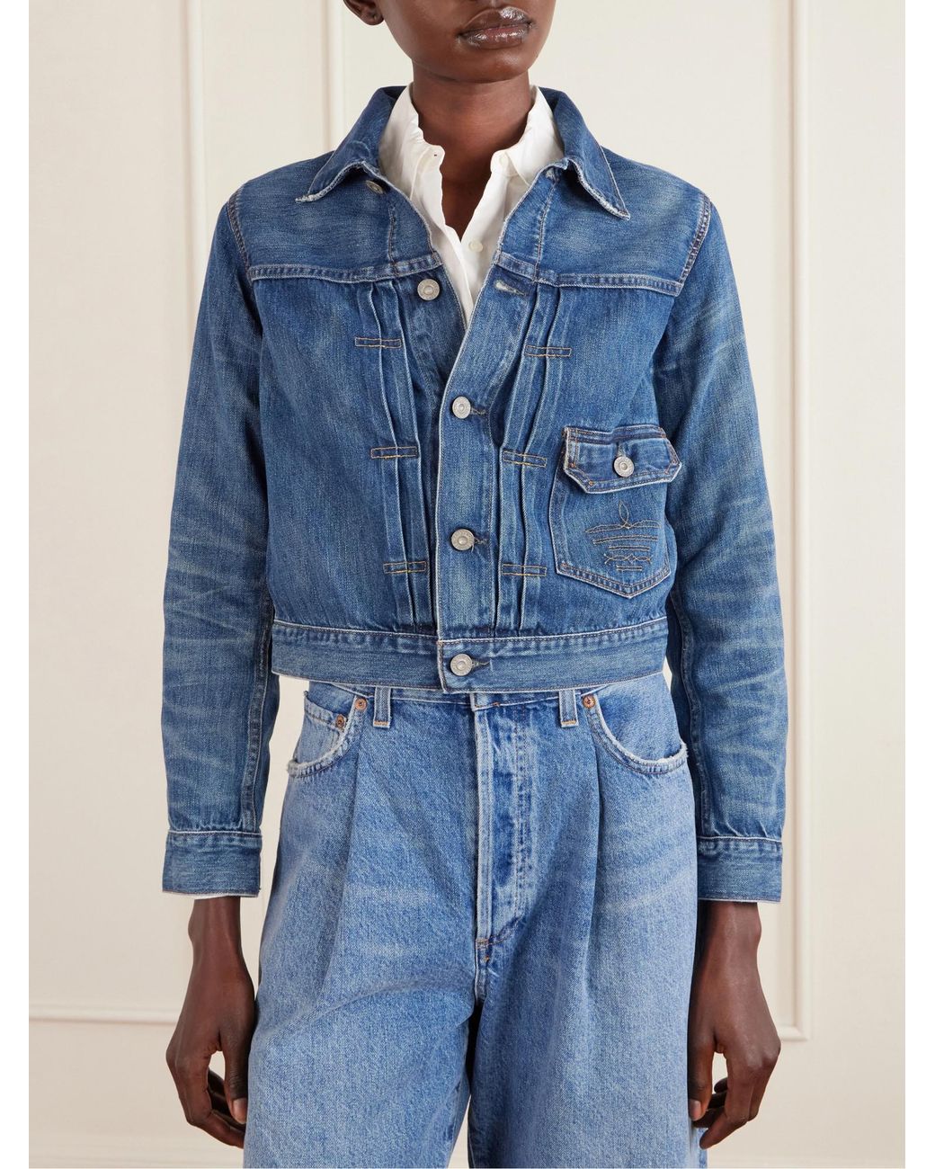RRL Blue Denim Jacket