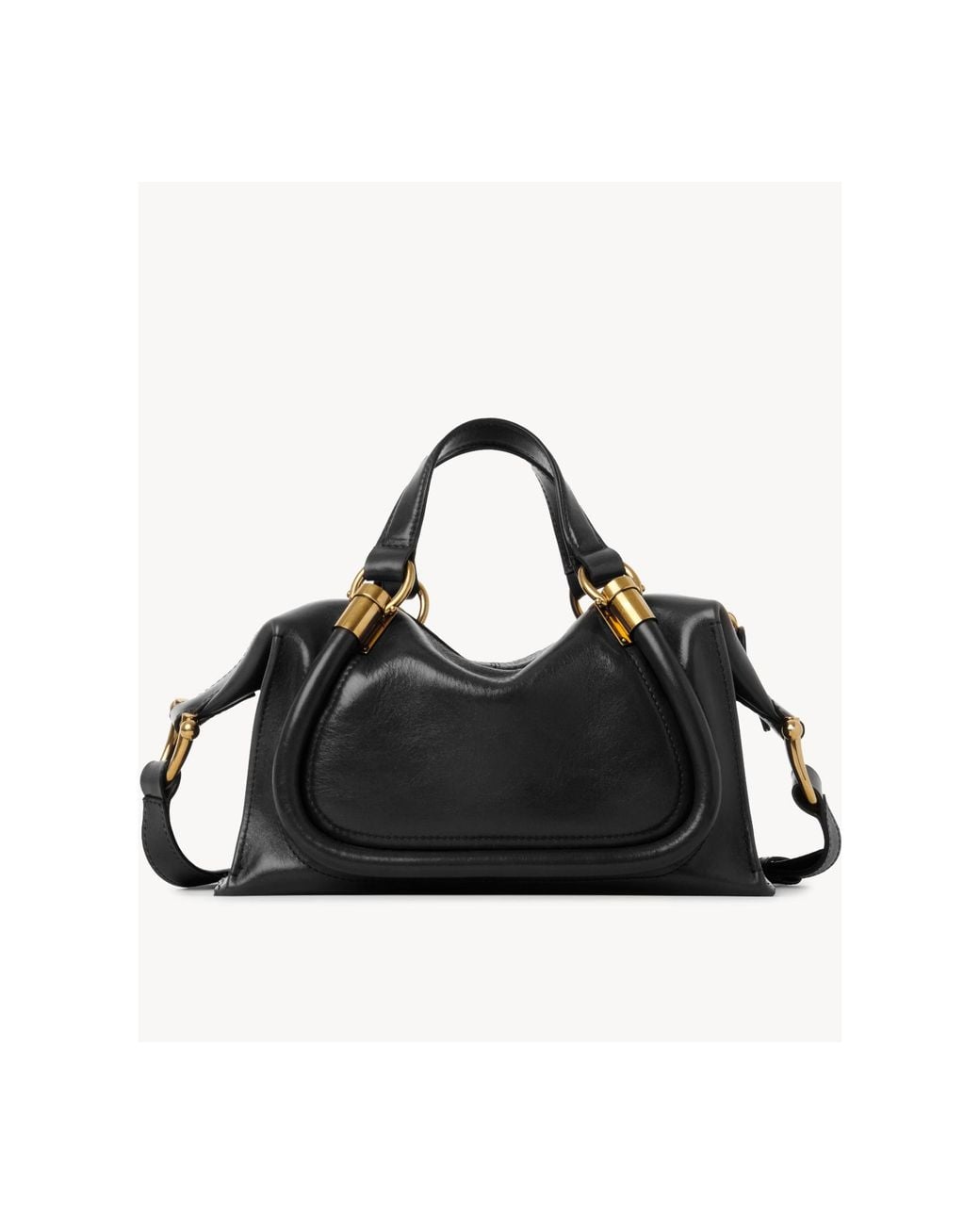 Chloé Black Chloé Paraty 24 Small Shoulder Bag