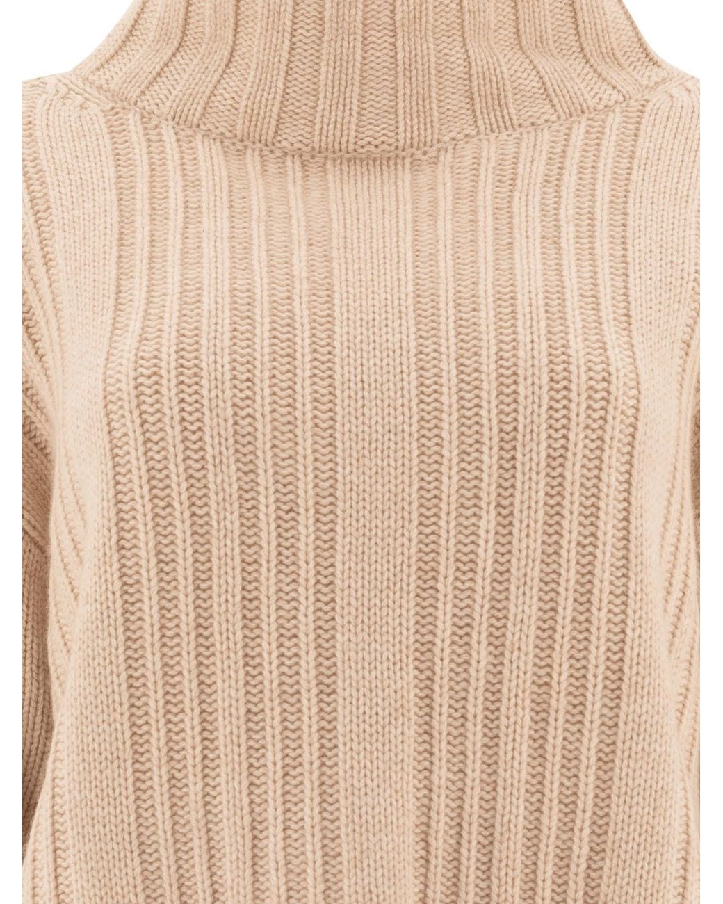 Max Mara Natural Vitalba Turtleneck Jumper