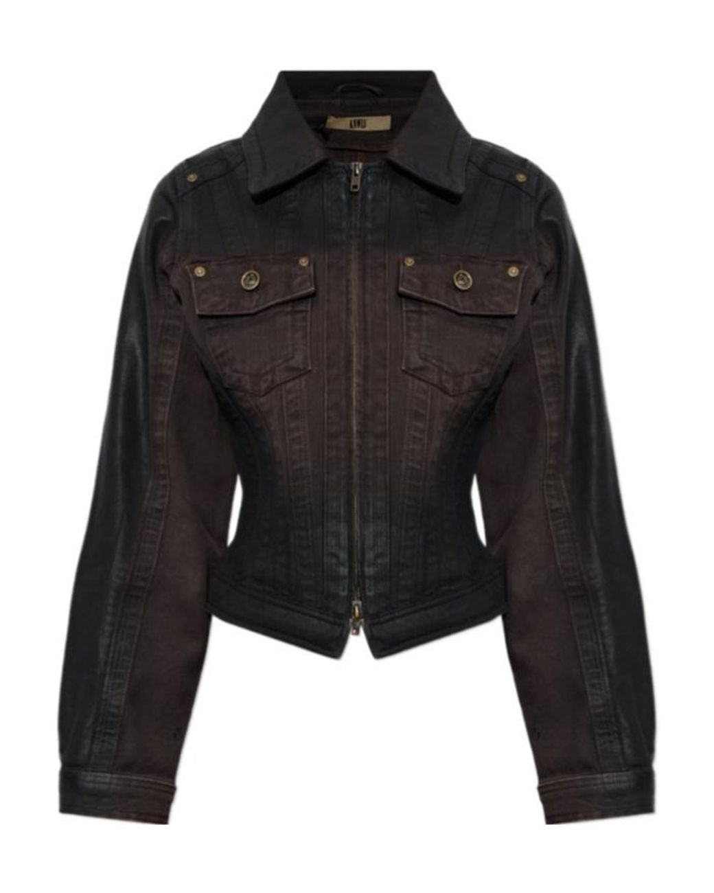 KNWLS Black Long-Sleeve Jacket