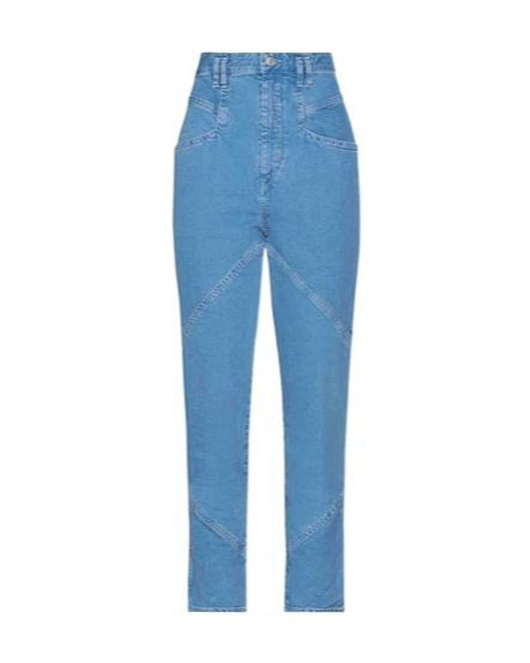 Isabel Marant Blue Slim-Fit Jeans