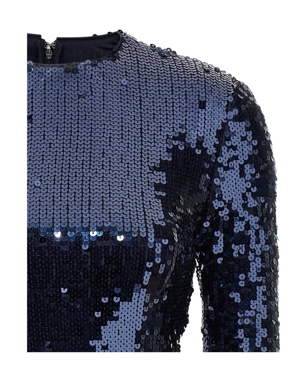 ROTATE BIRGER CHRISTENSEN Blue Sequin Dress