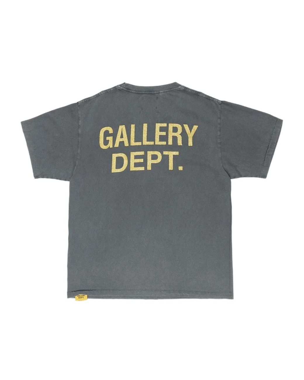 GALLERY DEPT. Gray Logo Tee for men