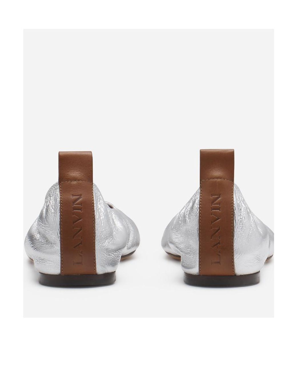 Lanvin White The Ballerina Flat