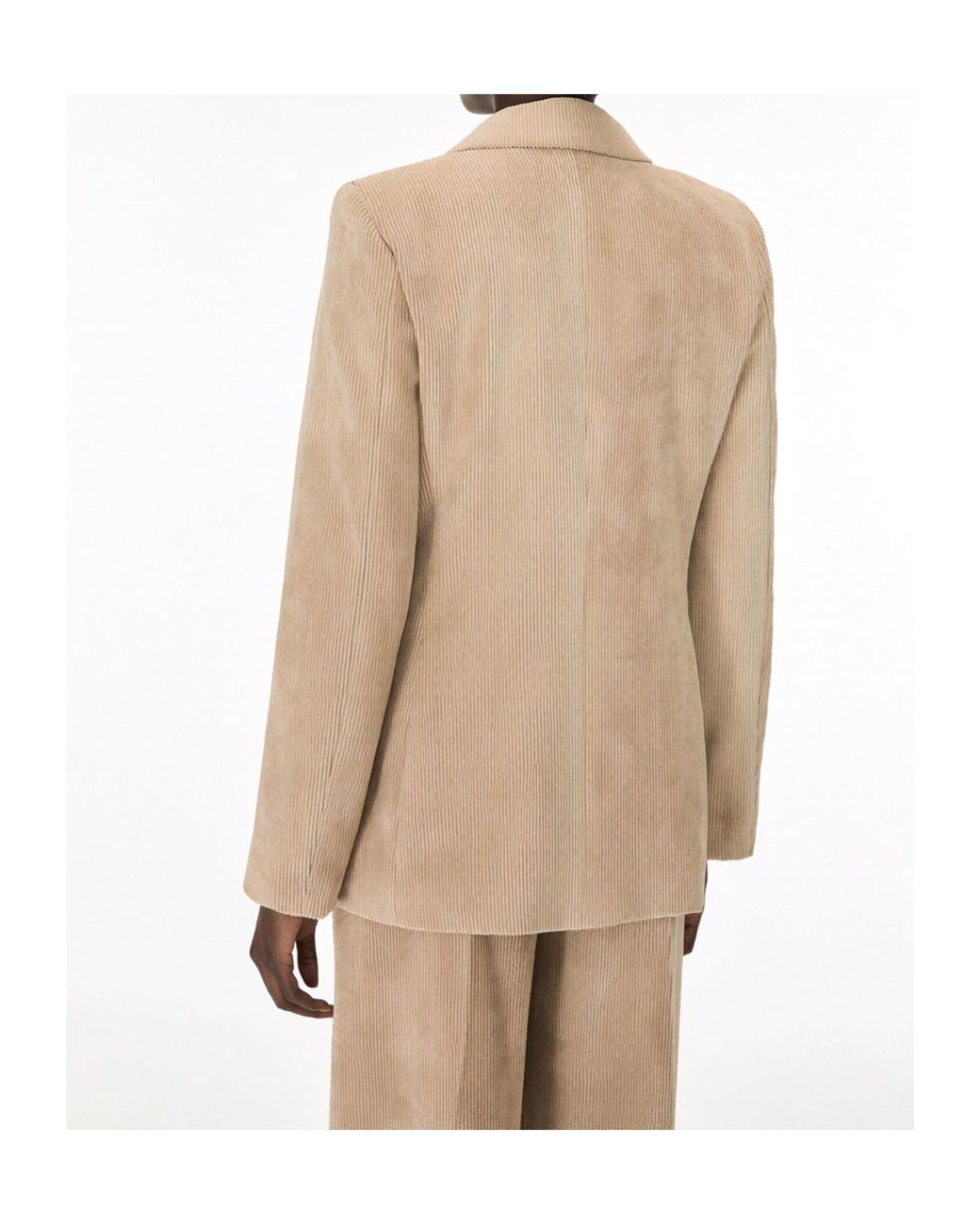 iBlues Natural Double-Breasted Casual Jacket