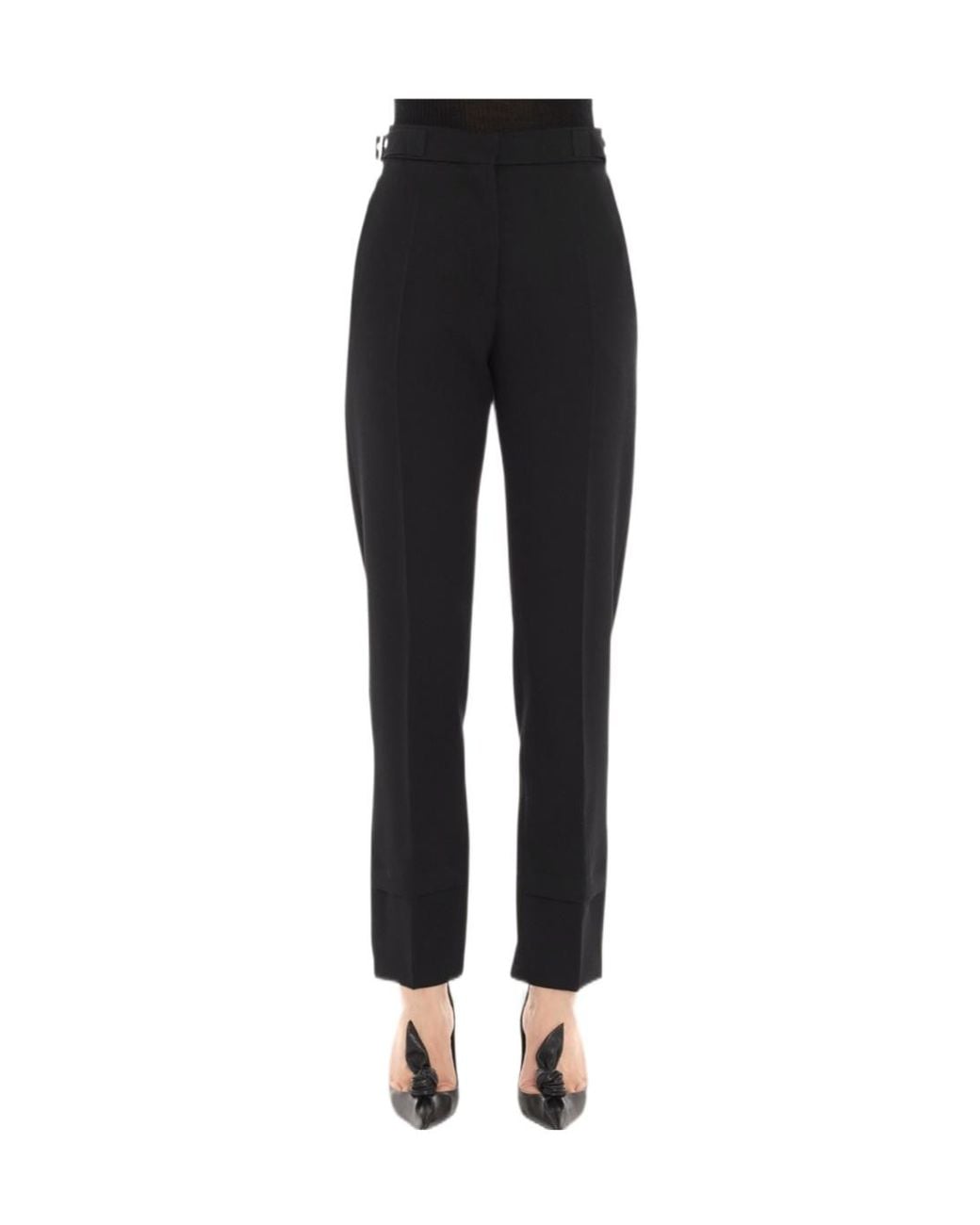 Lanvin Black Cuff Trousers