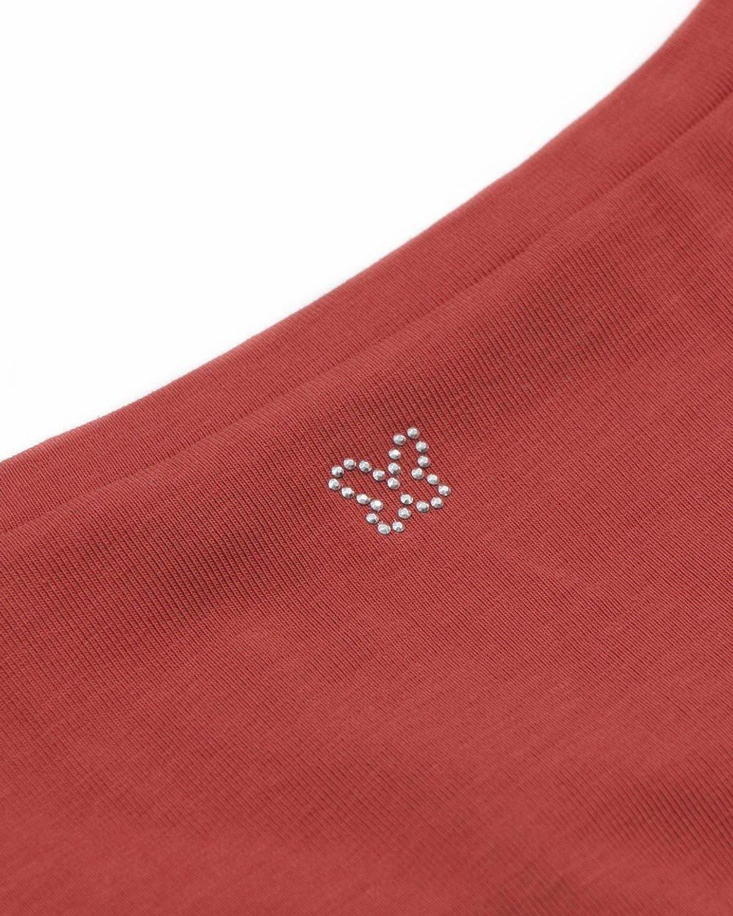 Weekend by Maxmara Red T-Shirt With Round Neck And Short Sleeves