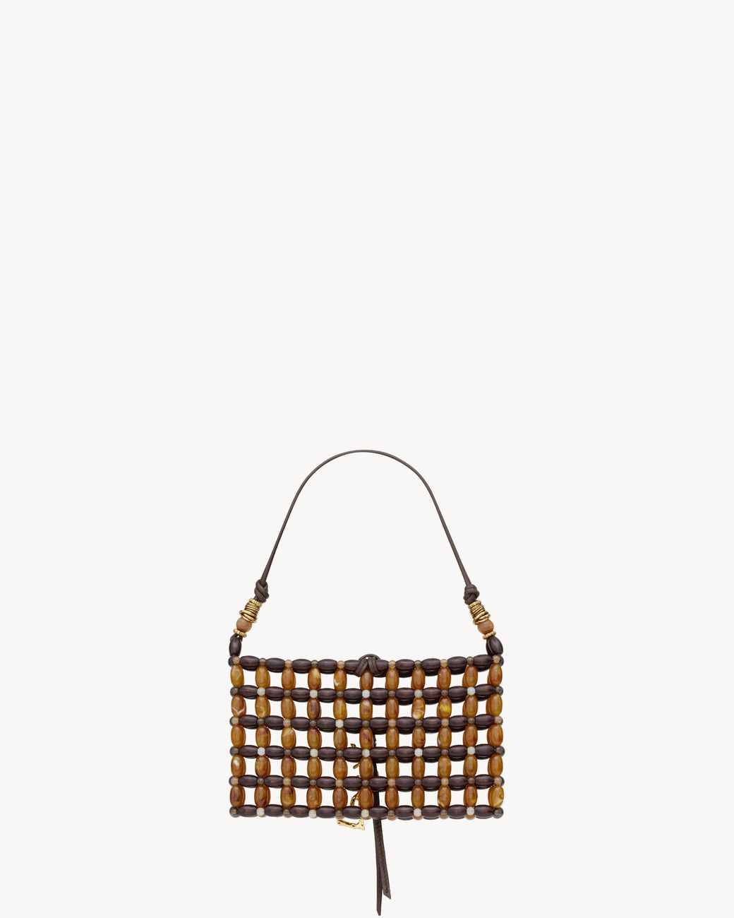 Saint Laurent White Mini Evening Bag