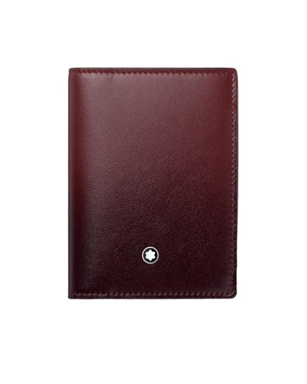 Montblanc Purple Logo Card Bag for men