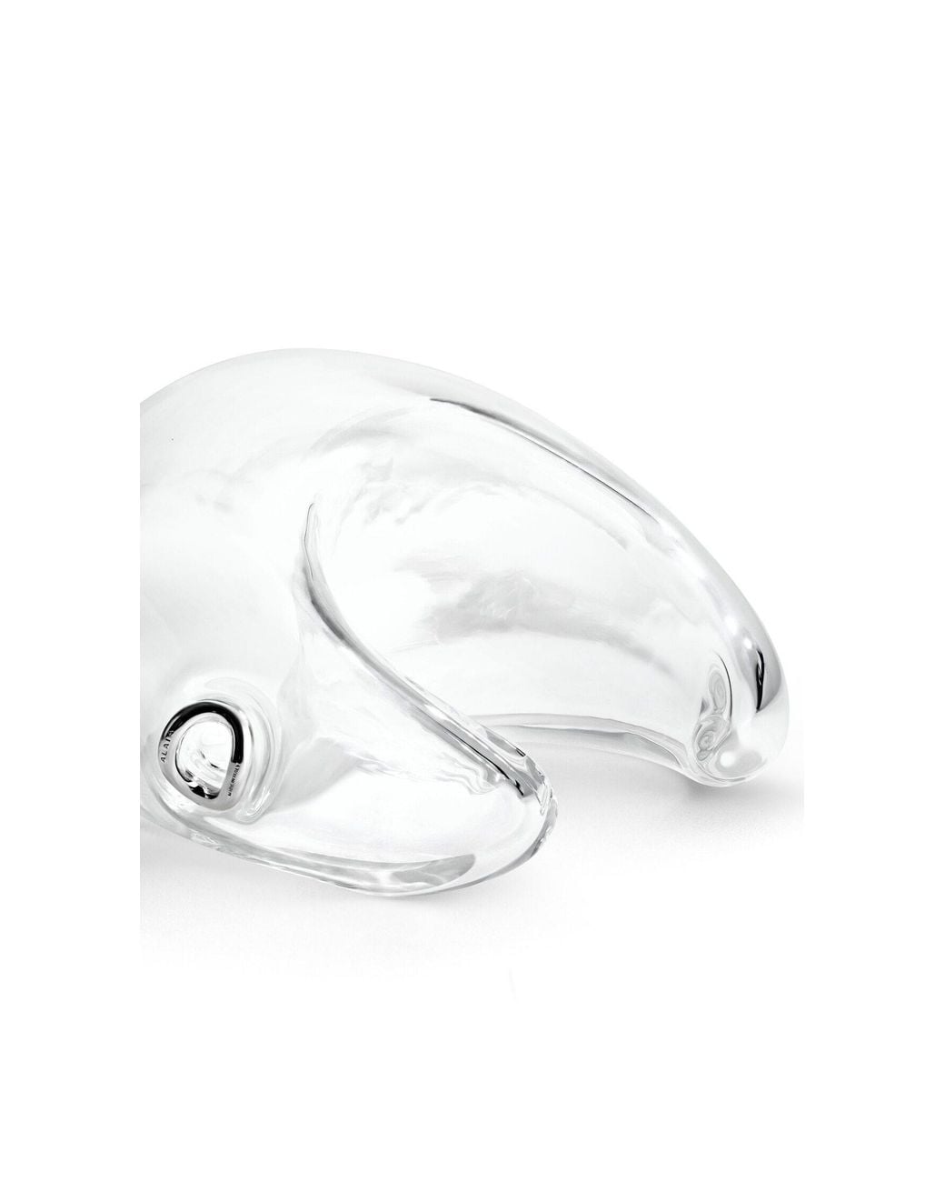 Alaïa White Open-Ended Bracelet