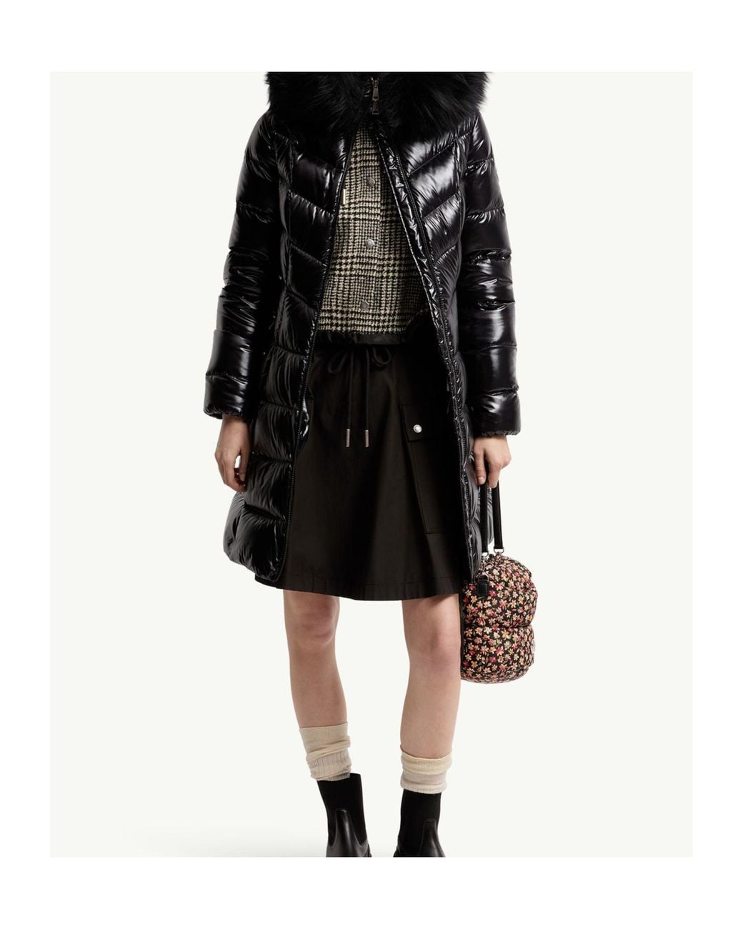 Moncler Black Fulmarusse Down Jacket