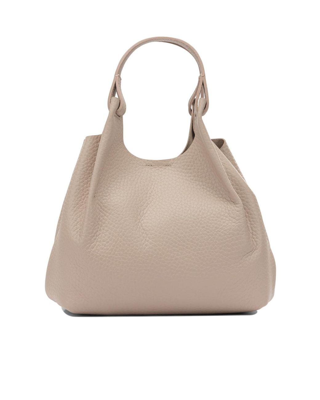Gianni Chiarini Natural Dua Logo Printed Tote Bag