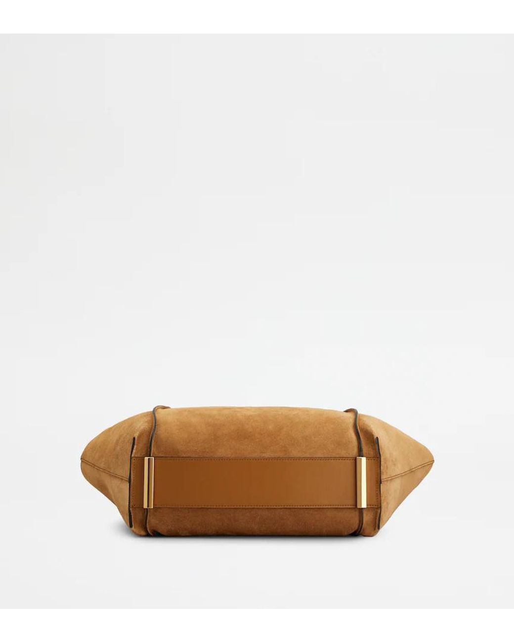 Tod's Brown T Timeless Small Tote Bag