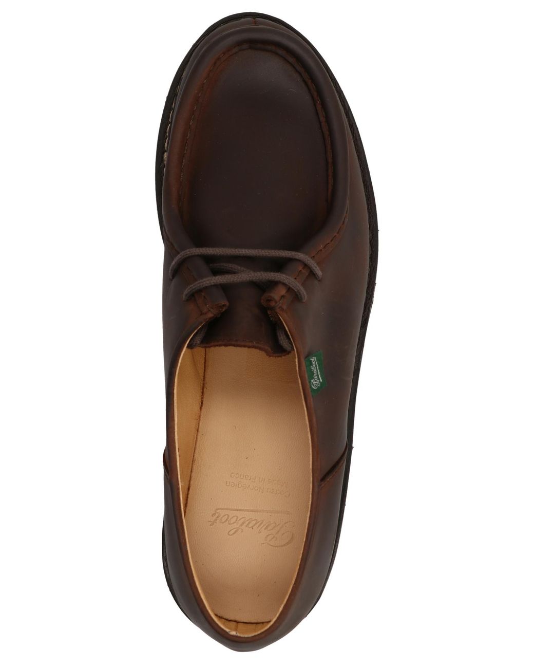Paraboot Brown Logo Casual Shoes for men
