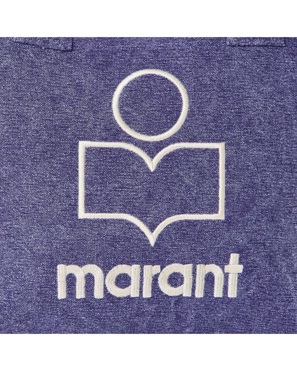Isabel Marant Purple Zipper Tote Bag