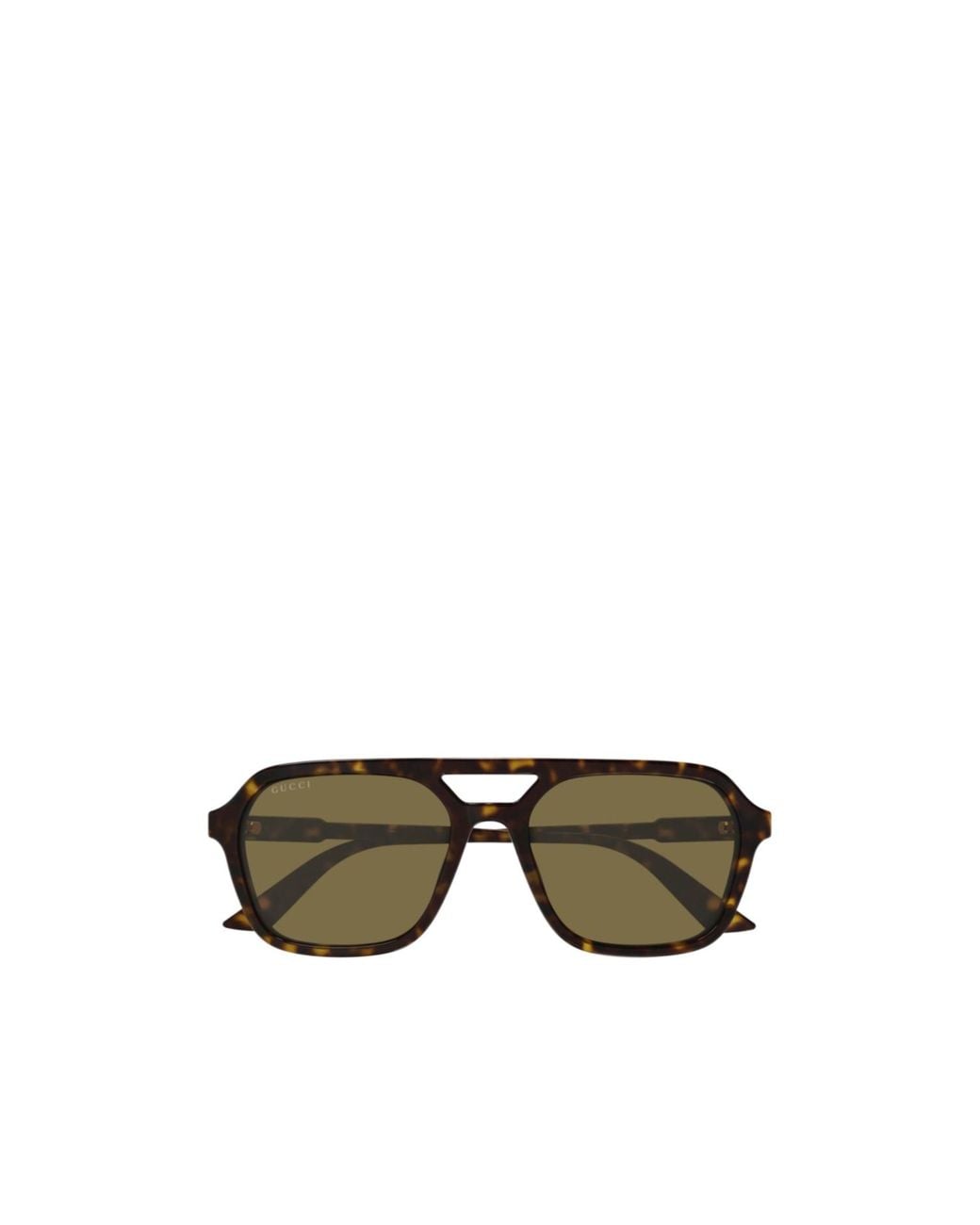 Gucci Green Eyewear Pilot Frame Sunglasses for men