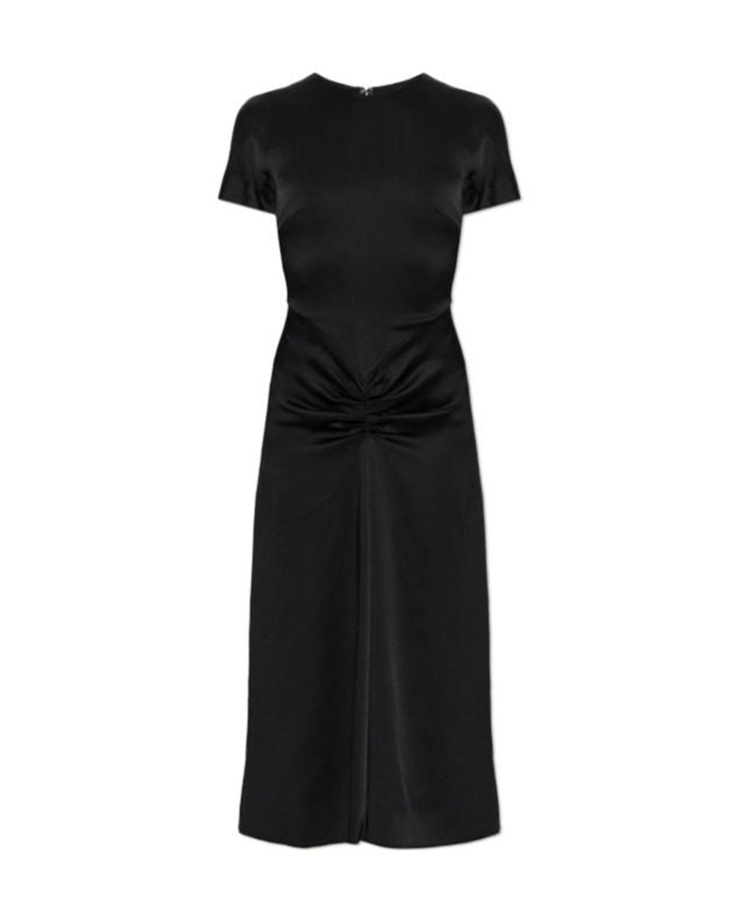 Victoria Beckham Black Blaire Midi Dress