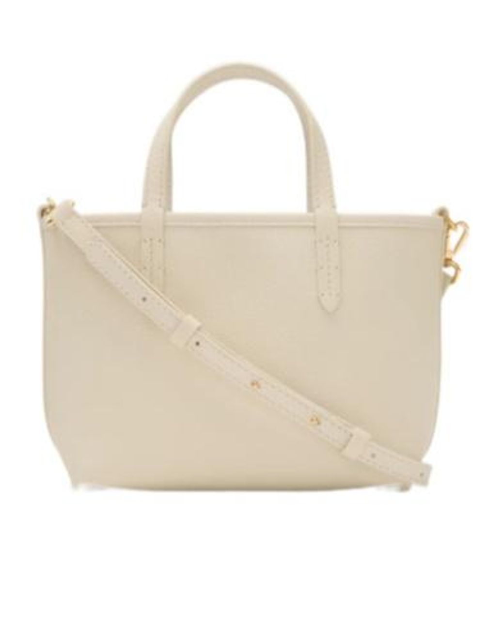 Burberry Natural Mini Reversible Bloomsbury Tote Bag