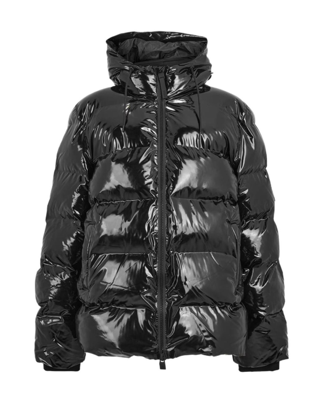 Rains Black Alta Puffer for men