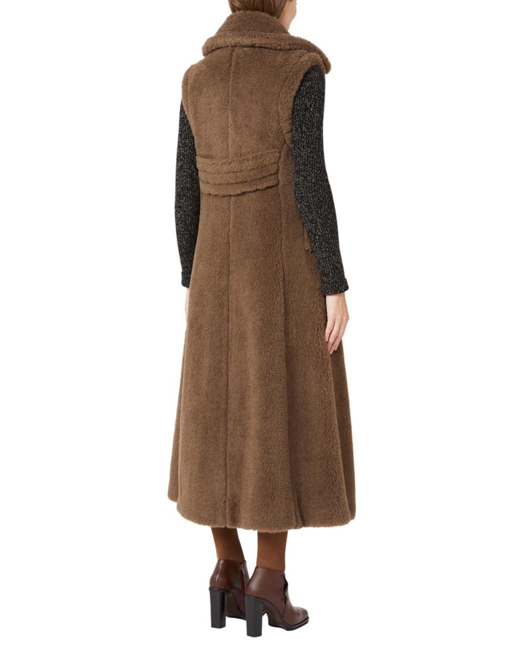 Max Mara Brown Boario 1234 Double-Breasted Coat