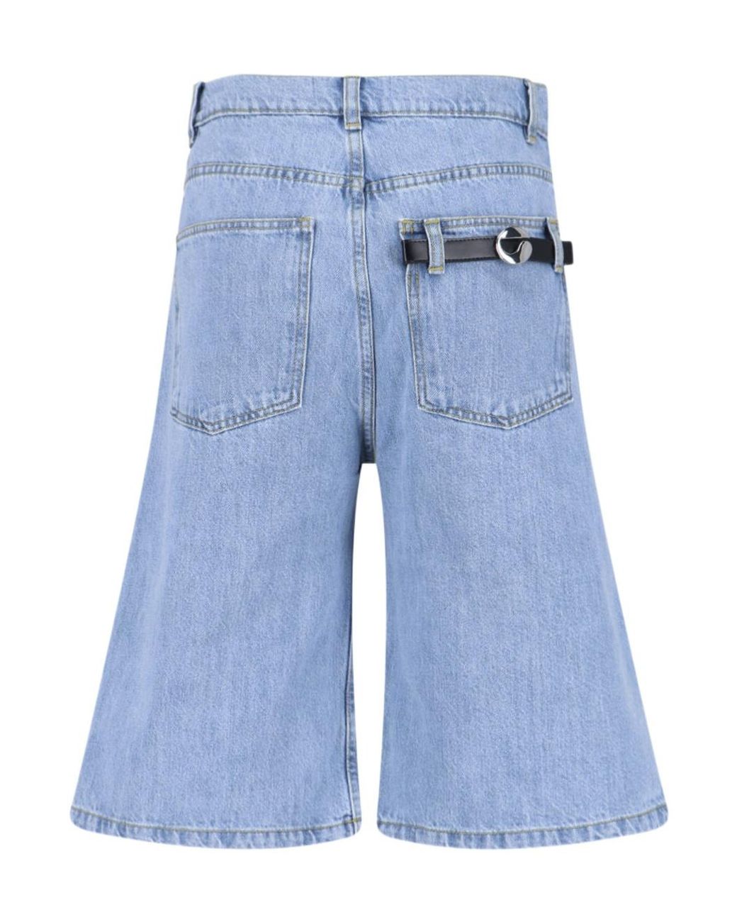 Coperni Blue Denim Bermuda Shorts
