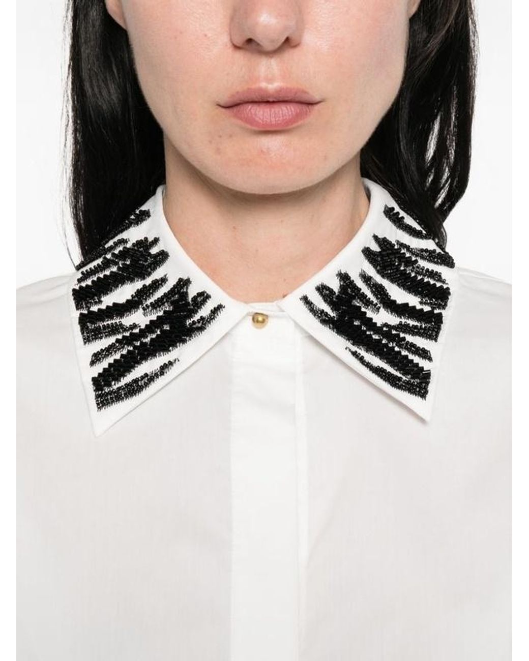 Max Mara Gray Studio Mstgene Button-Up Shirt