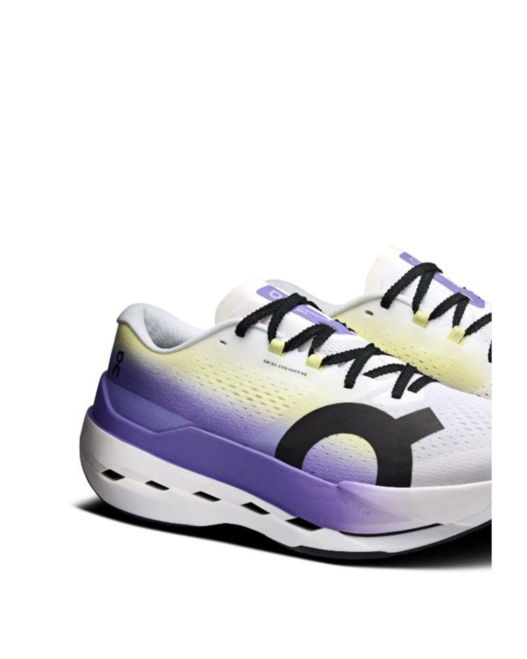 On Shoes Blue Cloudboom Max Running Sneakers for men