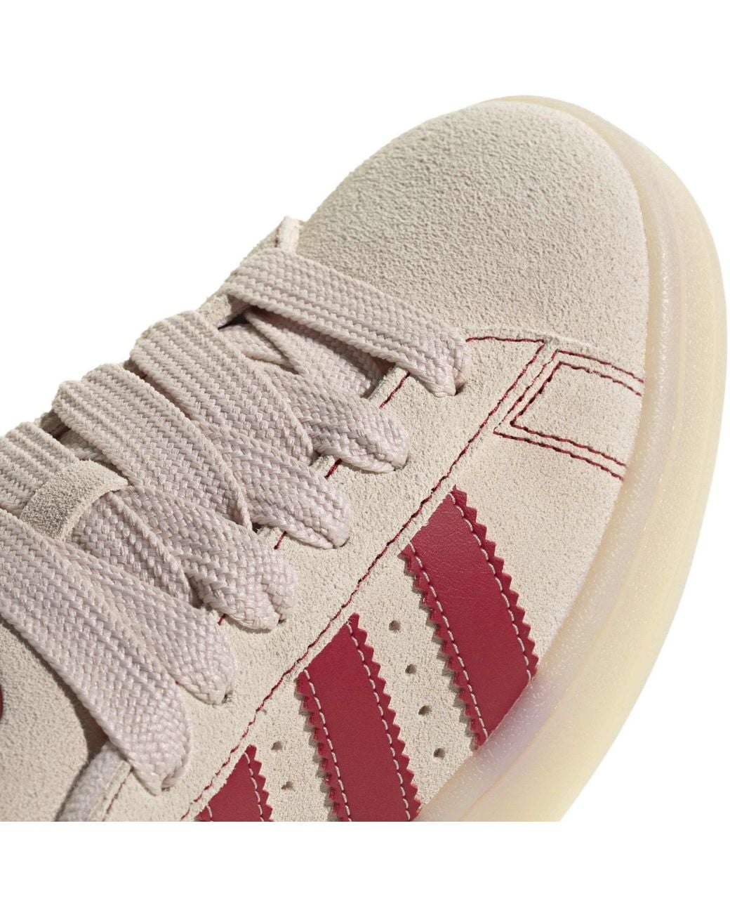 Adidas Originals Pink Suede Low-Top Sneaker