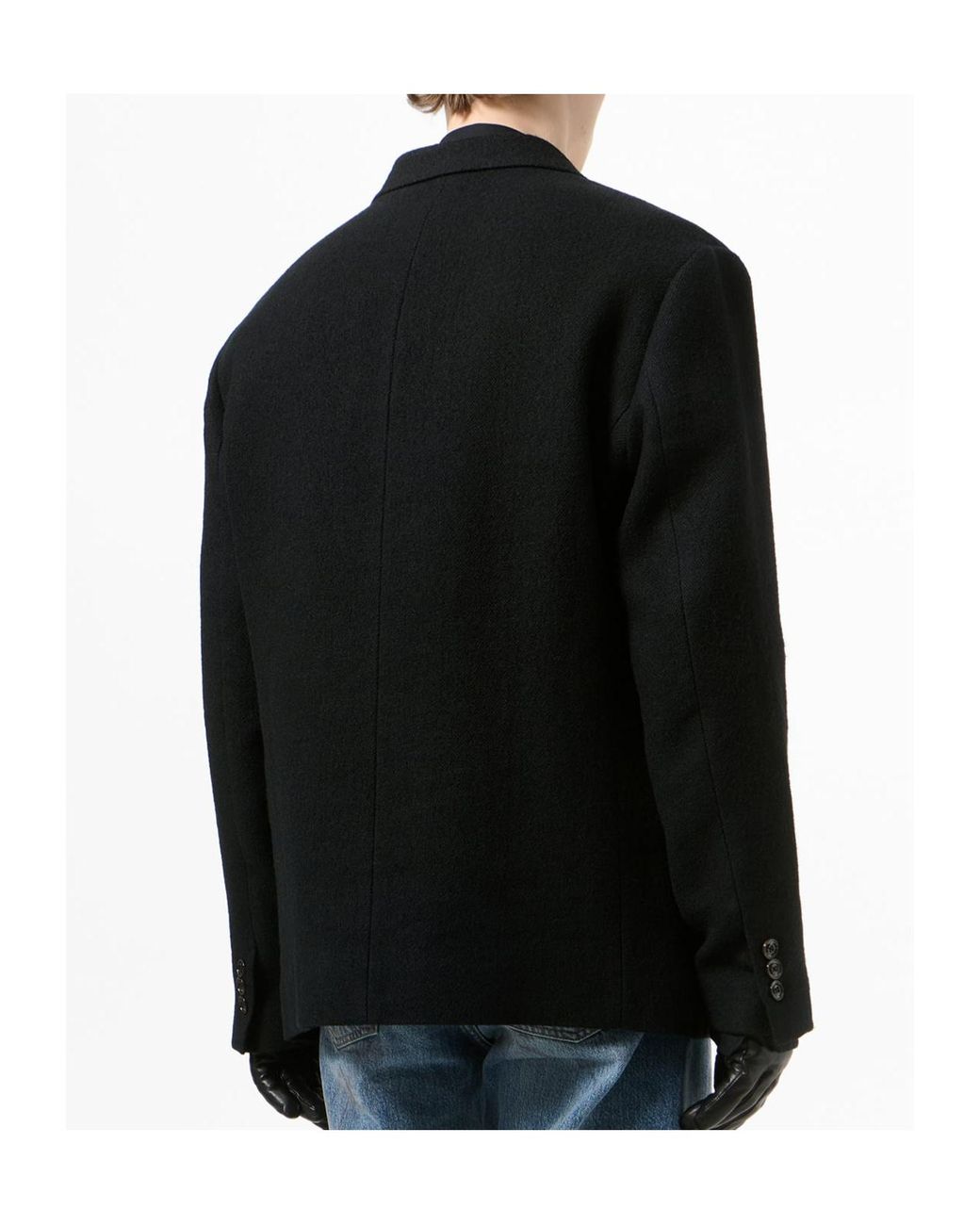 Our Legacy Black Long-Sleeve Blazer for men