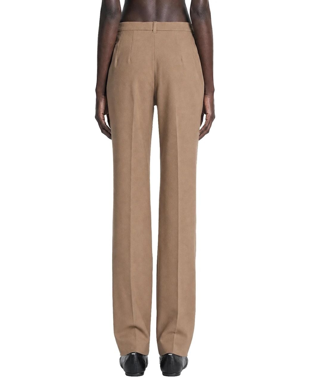Max Mara Natural 'S Umanita Straight-Leg Tailored Pants