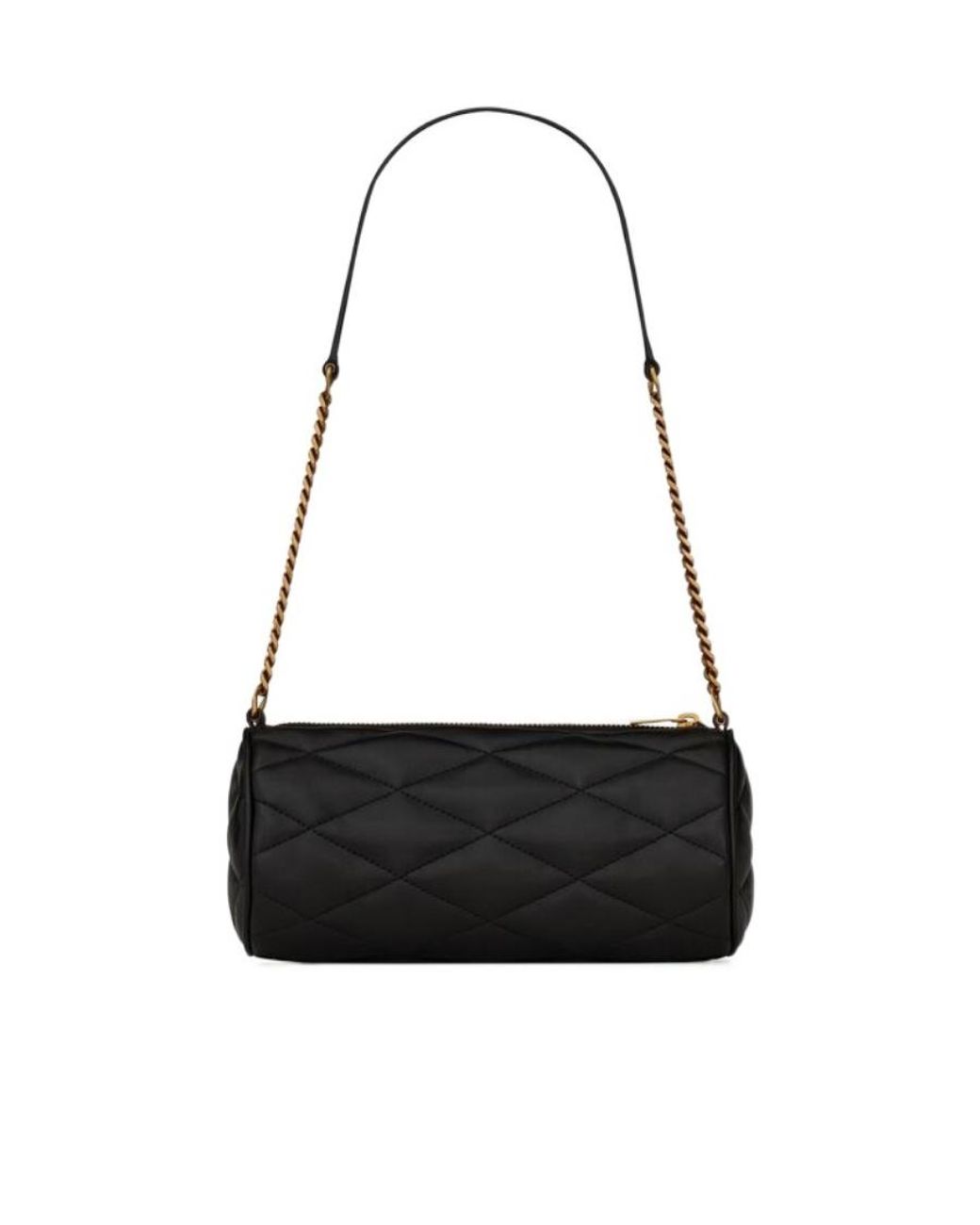 Saint Laurent Black Sade Logo Plaque Mini Tube Bag