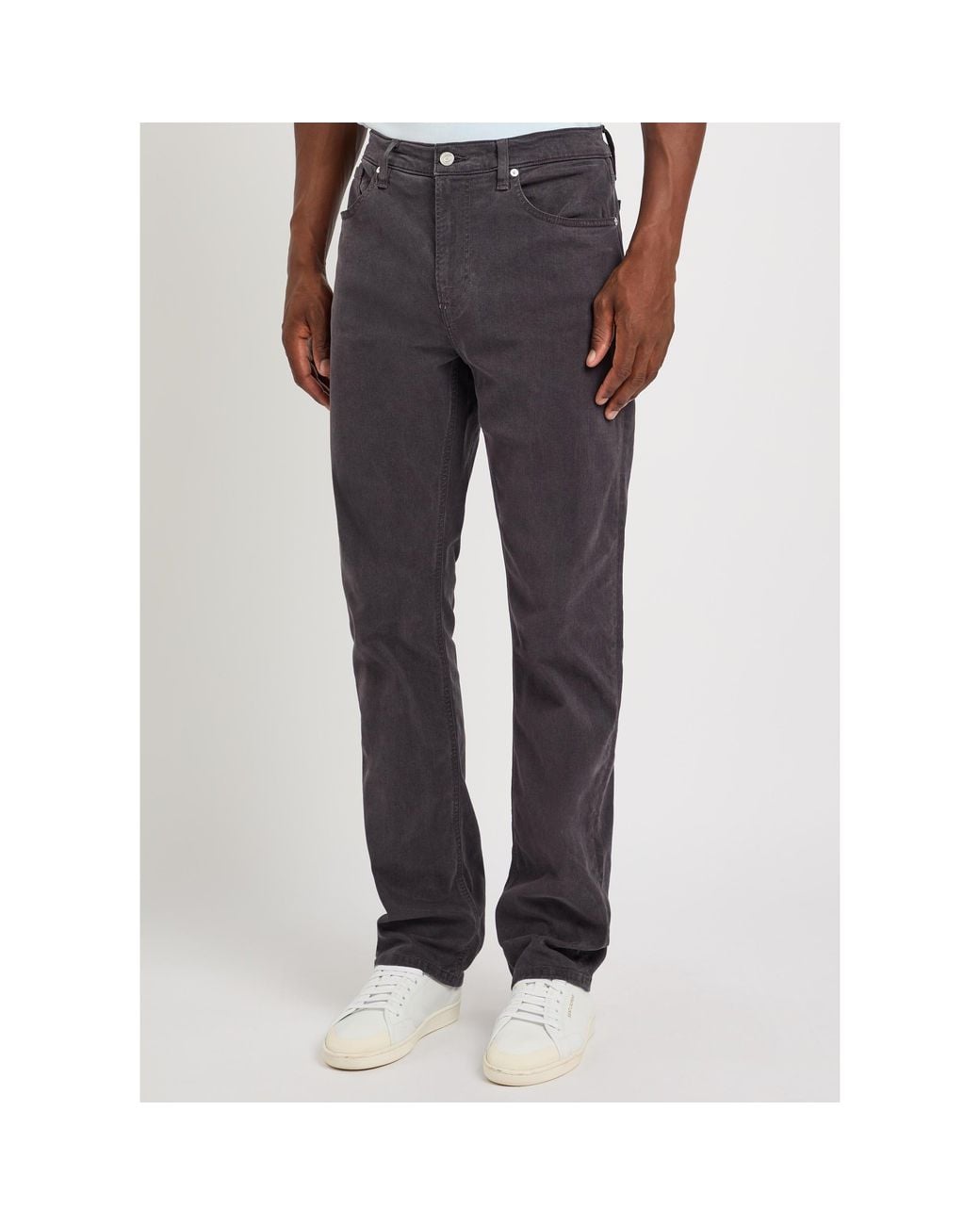 FRAME Blue Mid-Rise Straight Leg Jeans for men