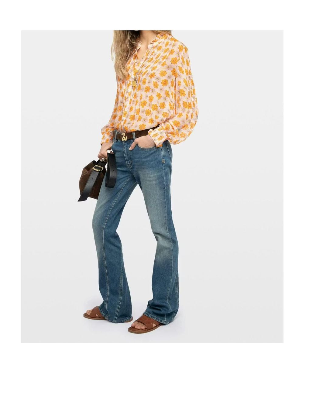 Zadig & Voltaire Multicolor Floral Blouse